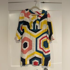 Boden Linen A-line Shift dress